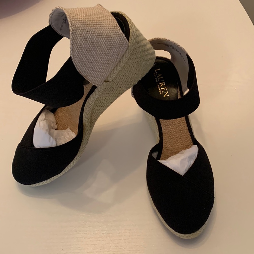 Black Espadrilles never worn
